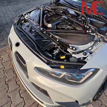 MAX CARBON Performance Couvercle de compartiment moteur en carbone sec adapté pour BMW G80 G81 M3 G82 G83 M4 