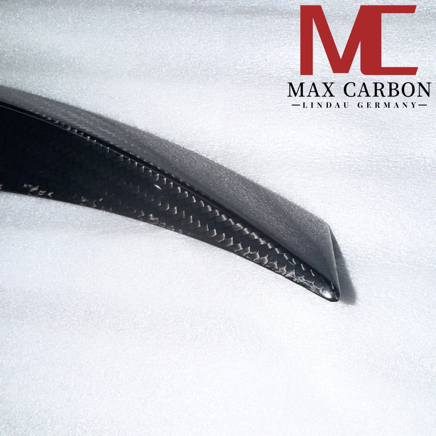 MAX CARBON Dry Carbon Heckspoiler Spoiler Lippe Mitte für BMW M3 G81 Touring G21 M340i SQ Style