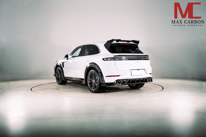 Diffuseur arrière MAX CARBON DRY carbone pour Porsche Cayenne 9YA 9Y0 SUV Coupé
