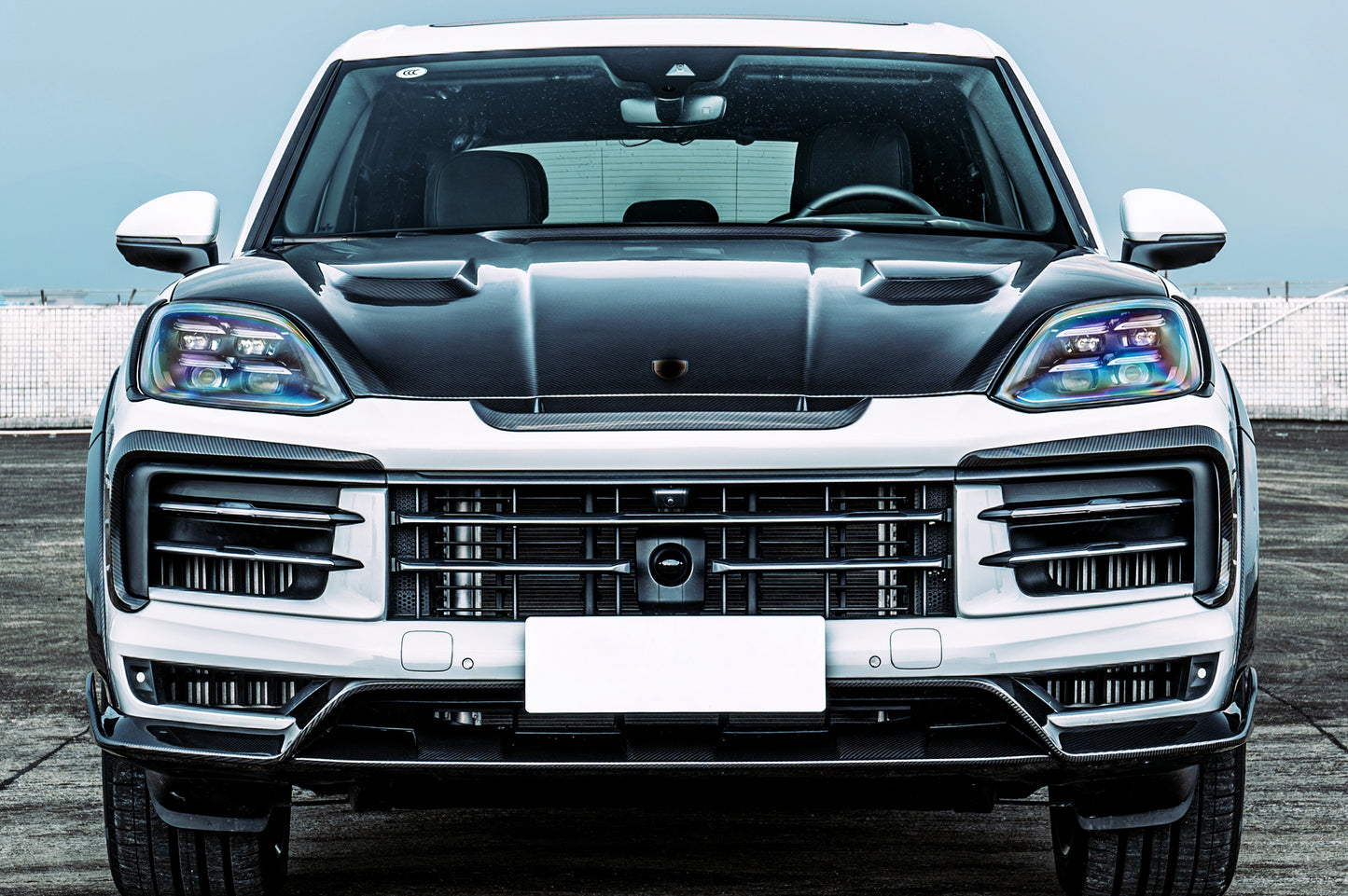 MAX CARBON DRY Carbon Hood for Porsche Cayenne S GTS 9YA .2 9Y0.2 Turbo