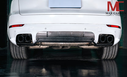MAX CARBON DRY Carbon rear diffuser for Porsche Cayenne S GTS 9YA
