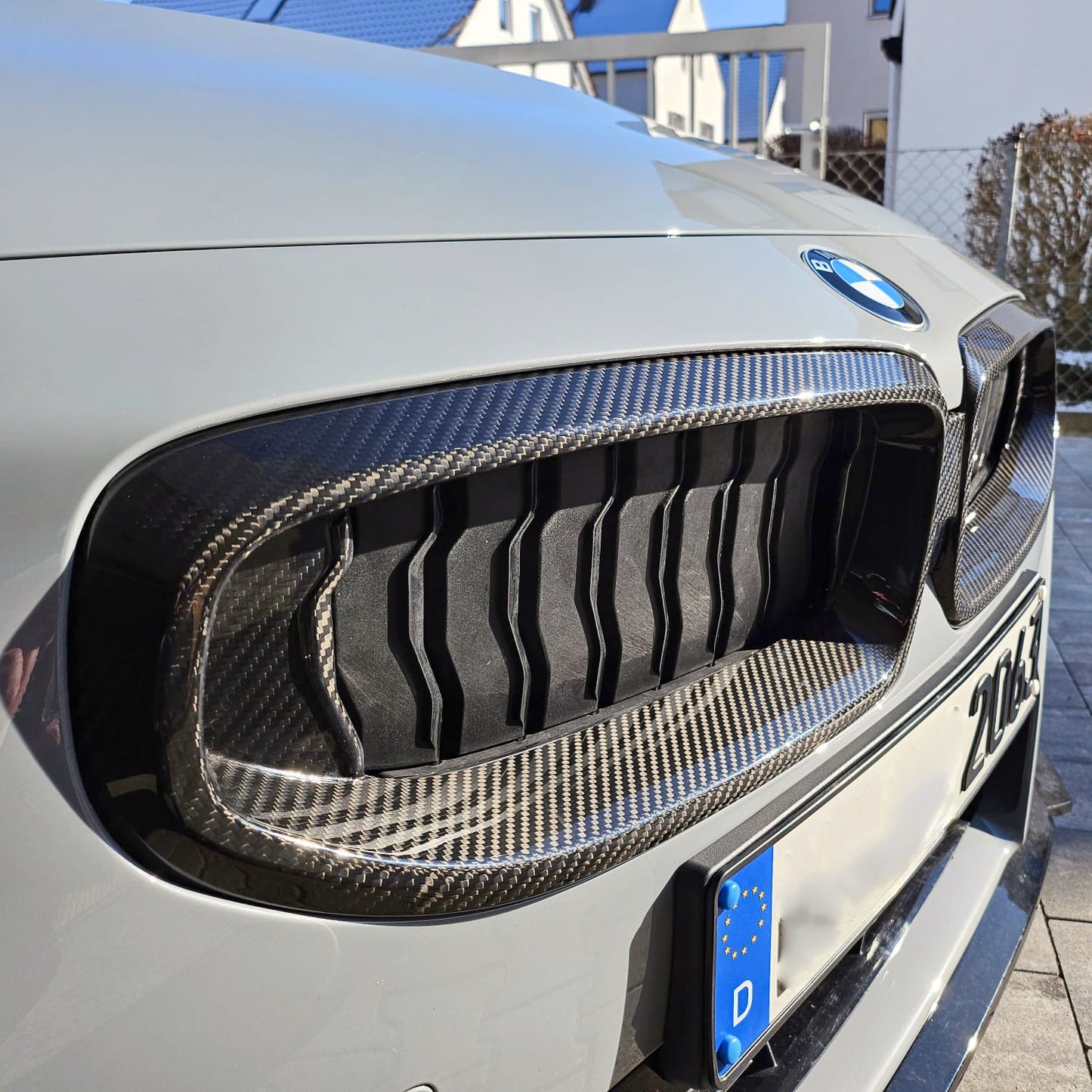 MAX CARBON Performance Echt Dry Carbon Karbon Kühlergrill Nieren passt für BMW G42 M240i Coupe