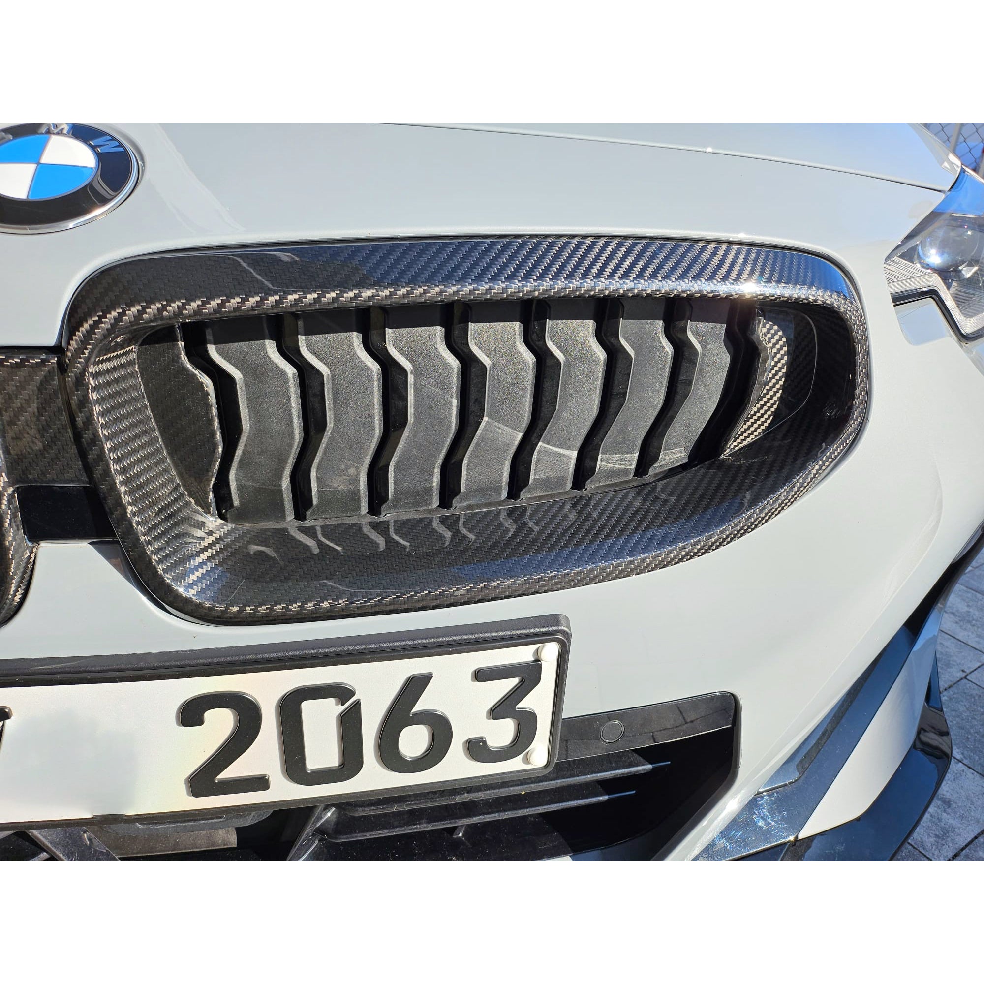 MAX CARBON Performance Echt Dry Carbon Karbon Kühlergrill Nieren passt für BMW G42 M240i Coupe