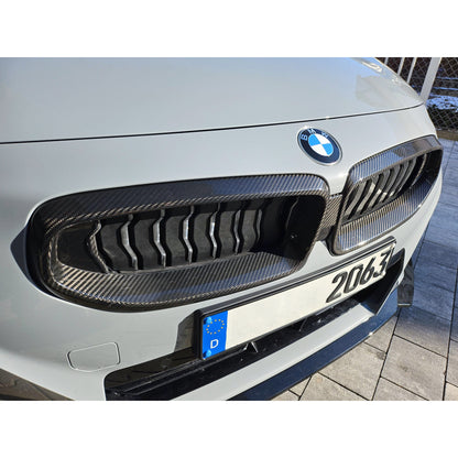 MAX CARBON Performance Echt Dry Carbon Karbon Kühlergrill Nieren passt für BMW G42 M240i Coupe