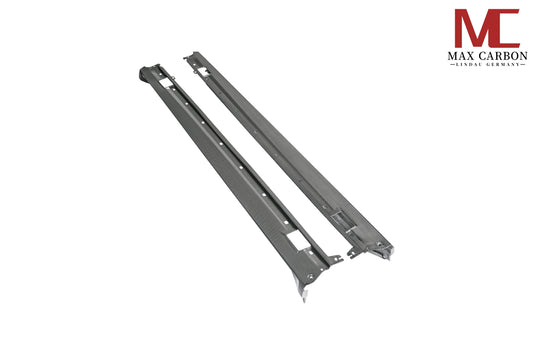 Jupes latérales MAX CARBON DRY CARBON adaptées à Porsche Panamera 971 976 