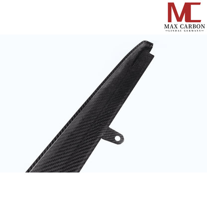 Insert de jupes latérales de rechange en préimprégné de carbone sec MAX CARBON pour BMW M5 F90 G30 Série 5