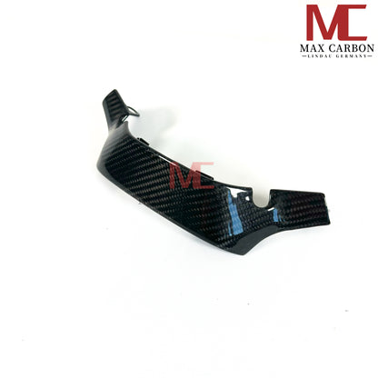 MAX CARBON Fermoir de rechange pour volant préimprégné en carbone sec pour BMW M2 G87 M3 G80 G81 M4 G82 G83 M5 F90 M8 F92 F93 F91 X3M F97 X4M F98 X5M F95 X6M F96 XM 