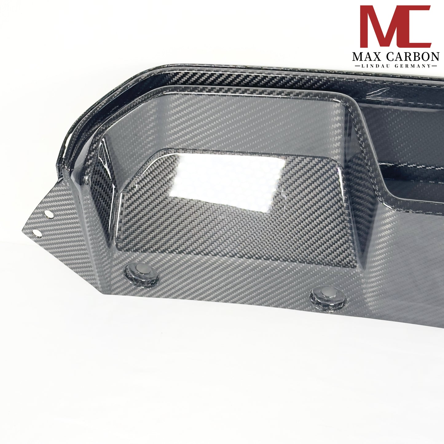 MAX CARBON Dry Carbon Diffusor Heckdiffusor passend für BMW M5 F90 inkl. LCI und CS