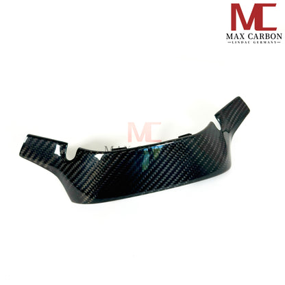 MAX CARBON Fermoir de rechange pour volant préimprégné en carbone sec pour BMW M2 G87 M3 G80 G81 M4 G82 G83 M5 F90 M8 F92 F93 F91 X3M F97 X4M F98 X5M F95 X6M F96 XM 