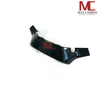MAX CARBON Fermoir de rechange pour volant préimprégné en carbone sec pour BMW M2 G87 M3 G80 G81 M4 G82 G83 M5 F90 M8 F92 F93 F91 X3M F97 X4M F98 X5M F95 X6M F96 XM 