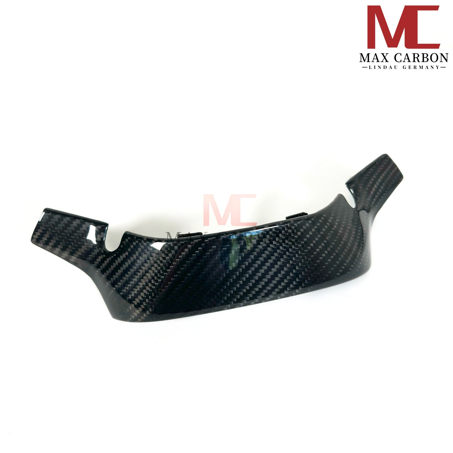 MAX CARBON Fermoir de rechange pour volant préimprégné en carbone sec pour BMW M2 G87 M3 G80 G81 M4 G82 G83 M5 F90 M8 F92 F93 F91 X3M F97 X4M F98 X5M F95 X6M F96 XM 