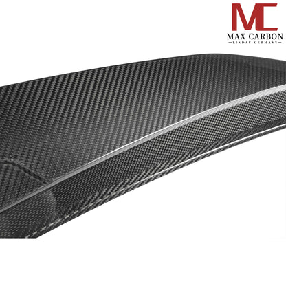 MAX CARBON Dry Carbon Heck Spoiler Lippe Heckspoiler passend für BMW M5 F90 inkl. CS G30 LCI