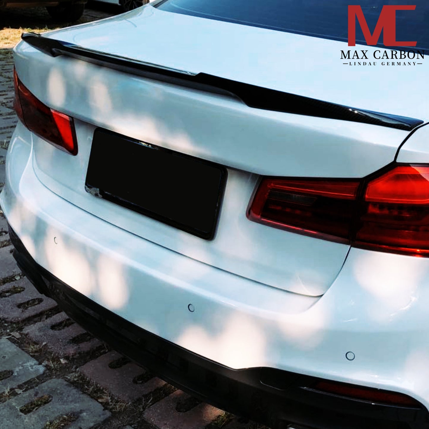 MAX CARBON Dry Carbon Heck Spoiler Lippe Heckspoiler passend für BMW M5 F90 inkl. CS G30 LCI