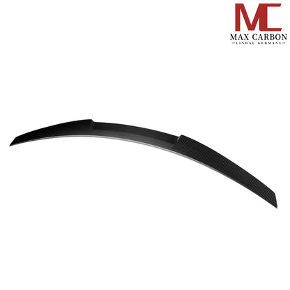 MAX CARBON Dry Carbon Heck Spoiler Lippe Heckspoiler passend für BMW M5 F90 inkl. CS G30 LCI
