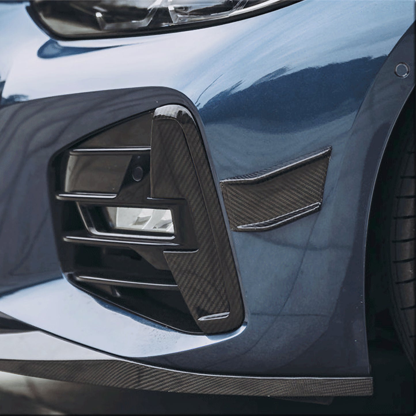 MAX CARBON Performance Flaps Avant Lèvre avant d'angle Performance pour BMW G22 G23 G26